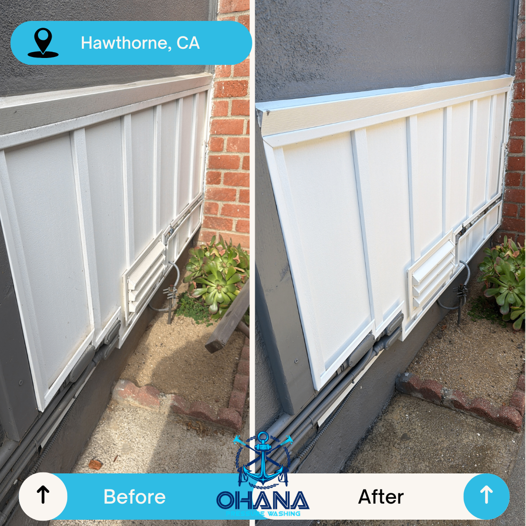 South Bay house washing results